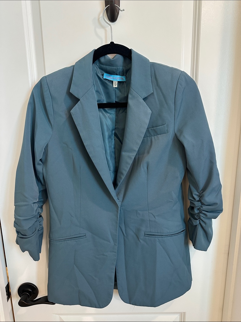 Ruby & Jenna Indigo Blue Women's Blazer